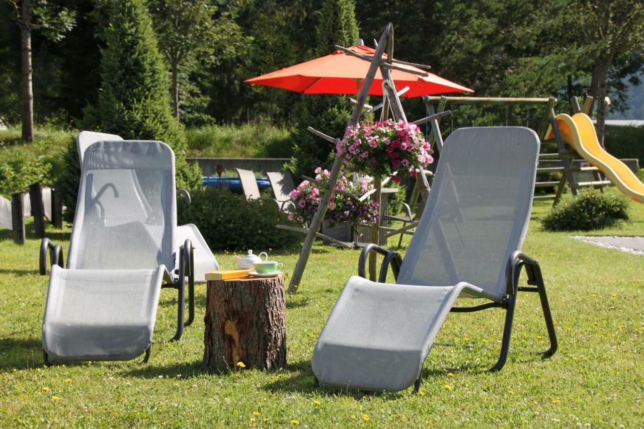 Ferienhaus Tannenblick Leutasch Bagian luar foto