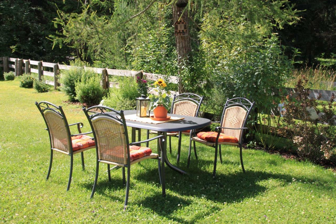Ferienhaus Tannenblick Leutasch Bagian luar foto