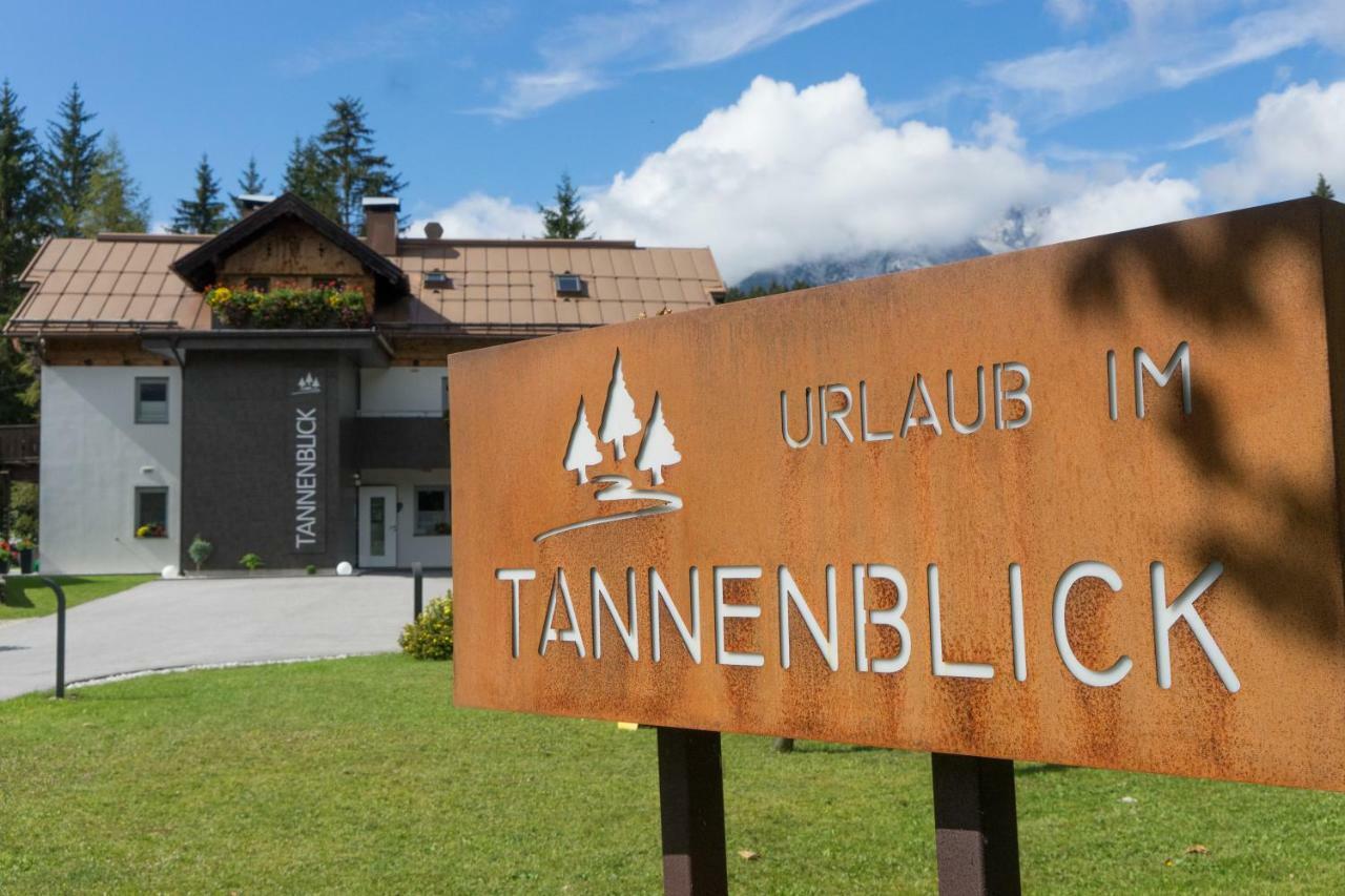 Ferienhaus Tannenblick Leutasch Bagian luar foto