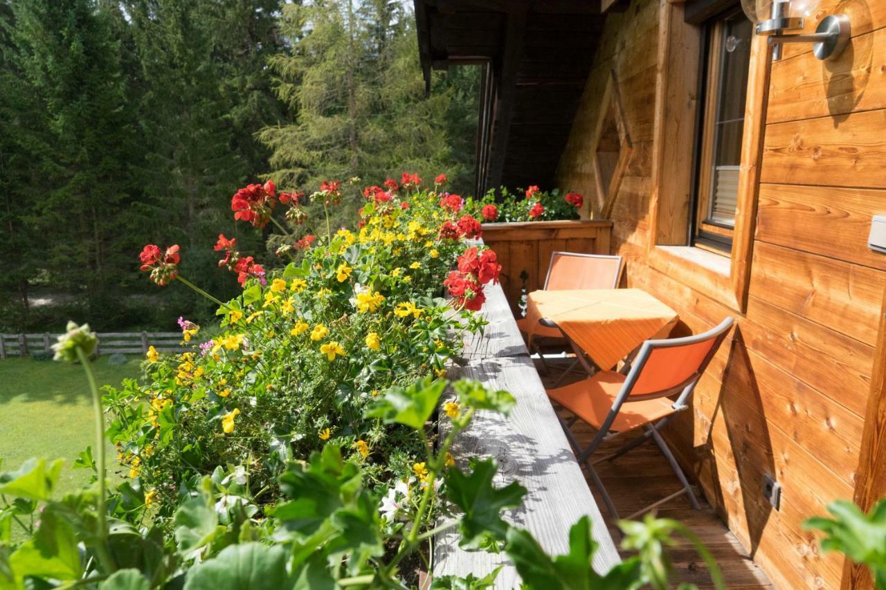 Ferienhaus Tannenblick Leutasch Bagian luar foto
